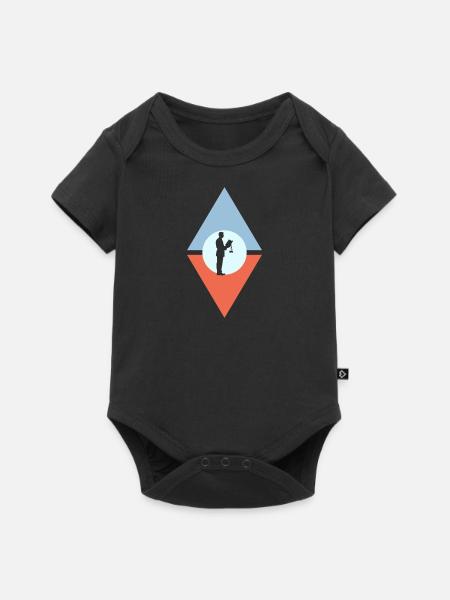 Anwalt Behandlung Richter - Baby Premium Kurzarmbody - Schwarz