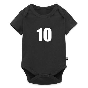 10 - Body à manches courtes Premium Bébé - noir - Devant