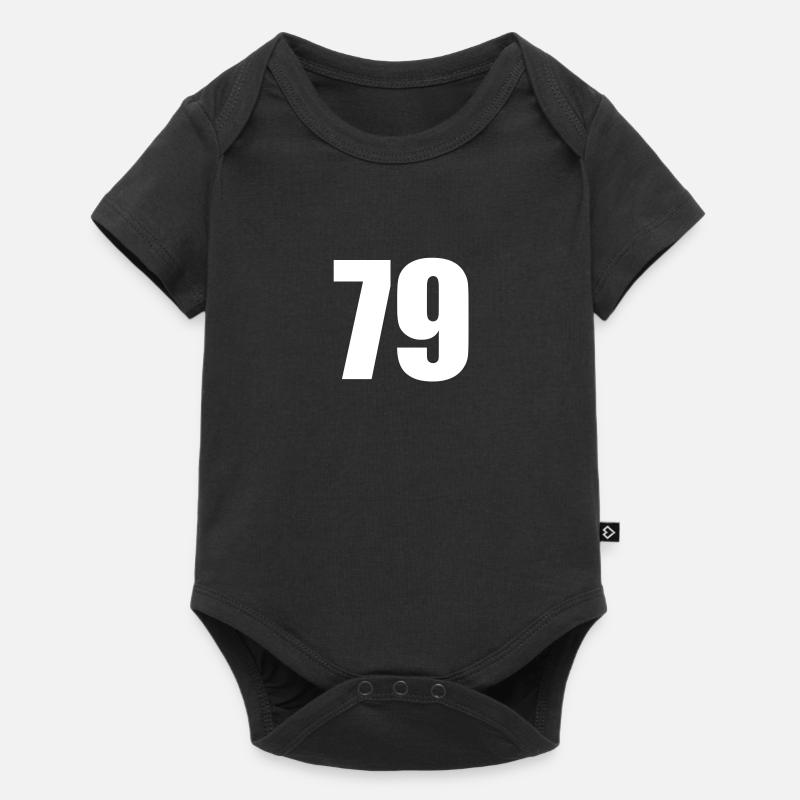 79 - Body à manches courtes Premium Bébé - noir