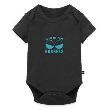 Show Me Your Bobbers - Baby Premium Kurzarmbody - Schwarz - Vorne