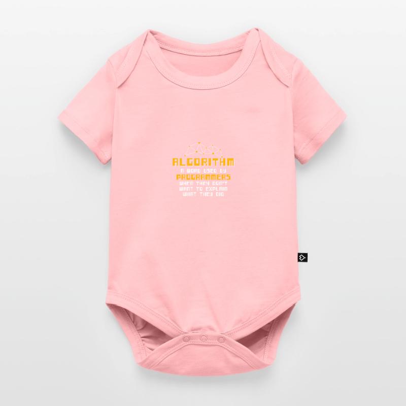 Algorithm Definition Programmers Nerd Machine Baby Premium Kurzarmbody
