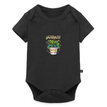 Support Plant Parenthood - Plant Lover - Baby Premium Kurzarmbody - Schwarz - Vorne