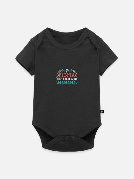 Mexico - Baby Premium Kurzarmbody - Schwarz