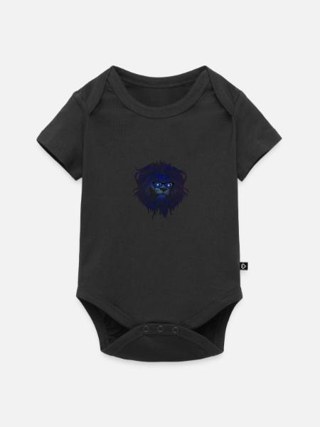 Guam - Baby Premium Kurzarmbody - Schwarz