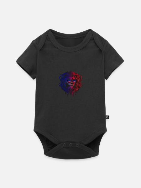 Haiti - Baby Premium Kurzarmbody - Schwarz
