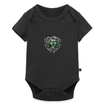 Padanie - Body à manches courtes Premium Bébé - noir - Devant