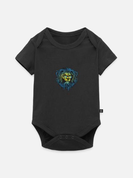 Palau - Baby Premium Kurzarmbody - Schwarz