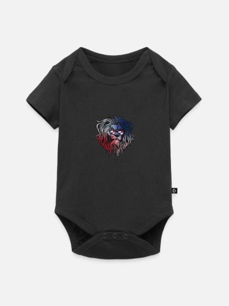 Panama - Baby Premium Kurzarmbody - Schwarz