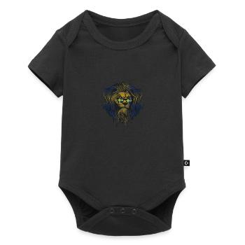 Suède - Body à manches courtes Premium Bébé - noir - Devant