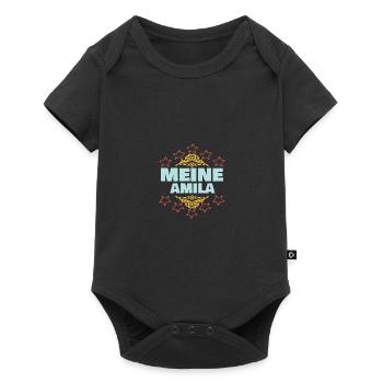Fille Amila - Body à manches courtes Premium Bébé - noir - Devant