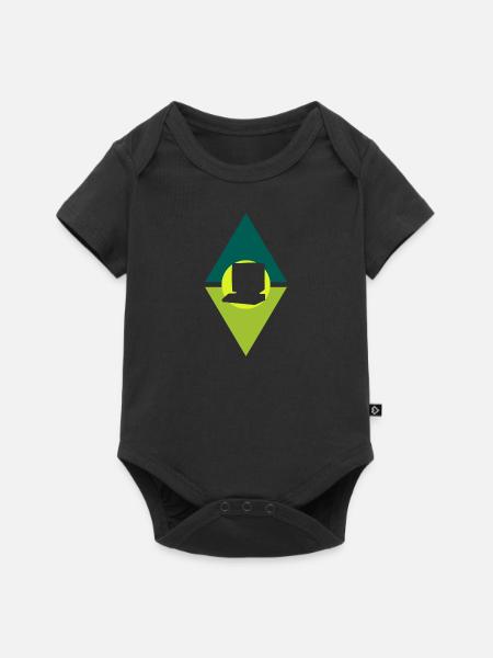 Computer Informatik Computer - Baby Premium Kurzarmbody - Schwarz