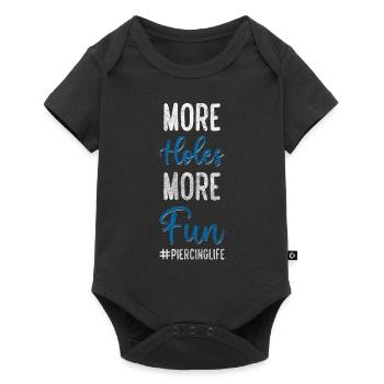 Artist Studio Piercing Studio Plug - Baby Premium short-sleeve bodysuit - black - Front