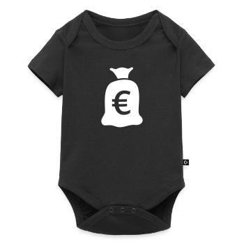 Euro millionaire - Baby Premium short-sleeve bodysuit - black - Front