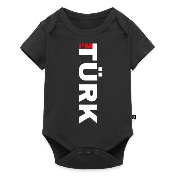 Türkiye - Body à manches courtes Premium Bébé - noir - Devant