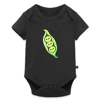 Pois - Body à manches courtes Premium Bébé - noir - Devant