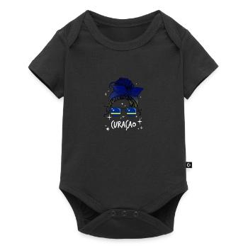 Curaçao - Baby Premium short-sleeve bodysuit - black - Front