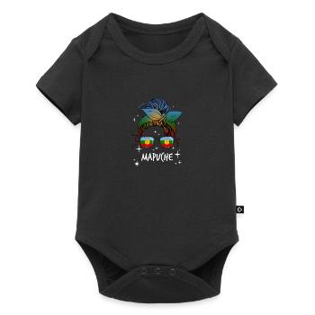 Mapuche - Baby Premium Kurzarmbody - Schwarz - Vorne
