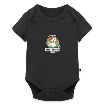 Hobby Horsing Europe | Pro Europe - Body à manches courtes Premium Bébé - noir - Devant