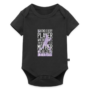 Softball - Body à manches courtes Premium Bébé - noir - Devant