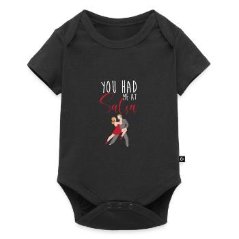Salsa Dancer Dancer - Baby Premium short-sleeve bodysuit - black - Front