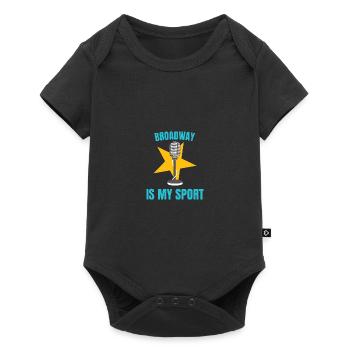 THÉÂTRE : Broadway Is My Sport - Body à manches courtes Premium Bébé - noir - Devant