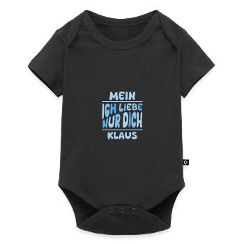 Gift for Klaus - Baby Premium short-sleeve bodysuit - black - Front