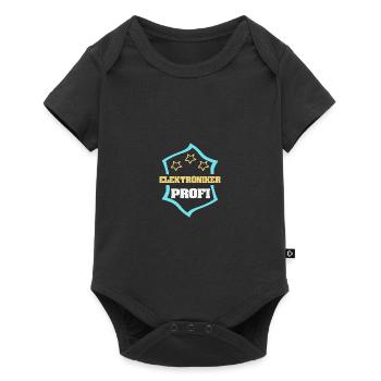 Gift for Electronics Technician - Baby Premium short-sleeve bodysuit - black - Front