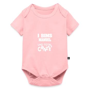 Manuel - Baby Premium short-sleeve bodysuit - rose - Front
