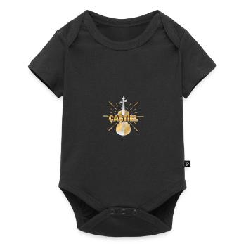 Violinist Castiel - Baby Premium Kurzarmbody - Schwarz - Vorne