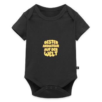 Vocation animator - Baby Premium short-sleeve bodysuit - black - Front