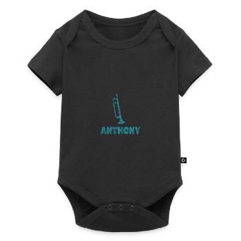 Brass Band Anthony - Baby Premium short-sleeve bodysuit - black - Front
