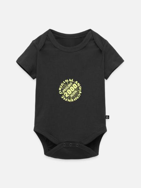 Original 2000 - Baby Premium Kurzarmbody - Schwarz