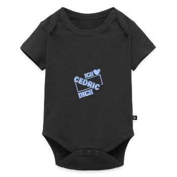Couple Cedric - Baby Premium Kurzarmbody - Schwarz - Vorne