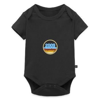 2009 - Baby Premium Kurzarmbody - Schwarz - Vorne