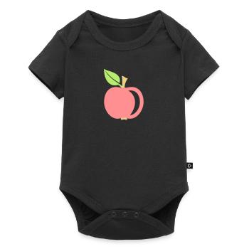 Apple - Baby Premium short-sleeve bodysuit - black - Front