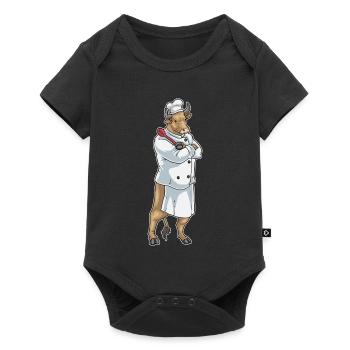 Taurus Cook Cuiller de cuisson Cuisson - Body à manches courtes Premium Bébé - noir - Devant