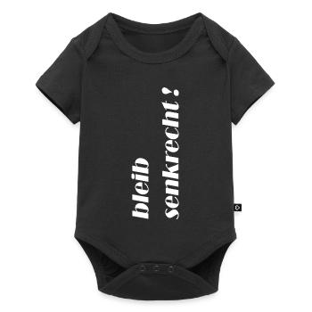 Restez debout ! Déclaration claire, regarde - Body à manches courtes Premium Bébé - noir - Devant