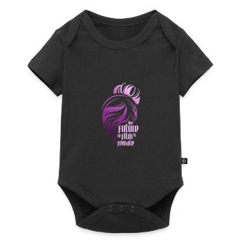 Regisseur Film Filmcrew Geschenk - Baby Premium Kurzarmbody - Schwarz - Vorne