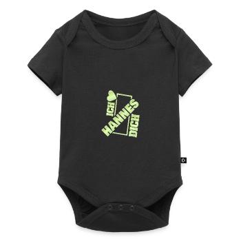 Couple Hannes - Baby Premium short-sleeve bodysuit - black - Front