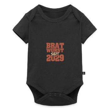 Bratwurst 2029 - Baby Premium Kurzarmbody - Schwarz - Vorne