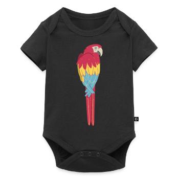 Ara - Baby Premium Kurzarmbody - Schwarz - Vorne