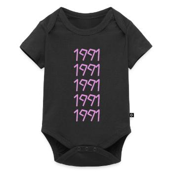 1991 - Body à manches courtes Premium Bébé - noir - Devant