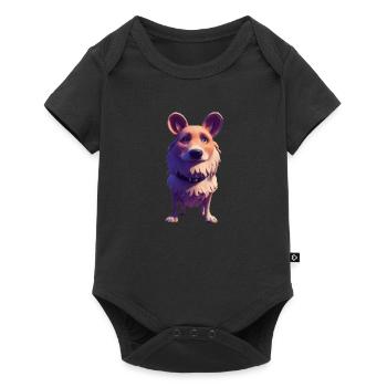 Bavarian Mountain Harrier - Baby Premium short-sleeve bodysuit - black - Front