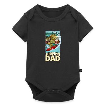 Bali Summer Barong Holiday Indonesia Wave - Baby Premium short-sleeve bodysuit - black - Front