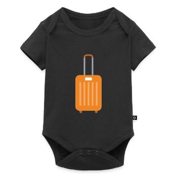 Icing holiday luggage - Baby Premium short-sleeve bodysuit - black - Front