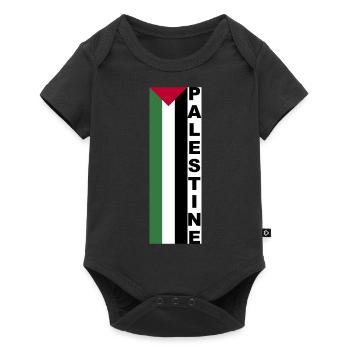 Palestine - Body à manches courtes Premium Bébé - noir - Devant
