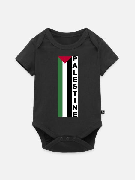 Palestine - Baby Premium short-sleeve bodysuit - black