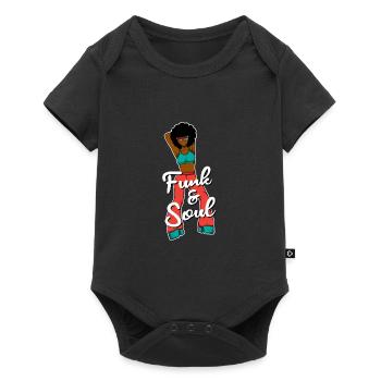 Funk & Soul Dancer Gift - Baby Premium short-sleeve bodysuit - black - Front