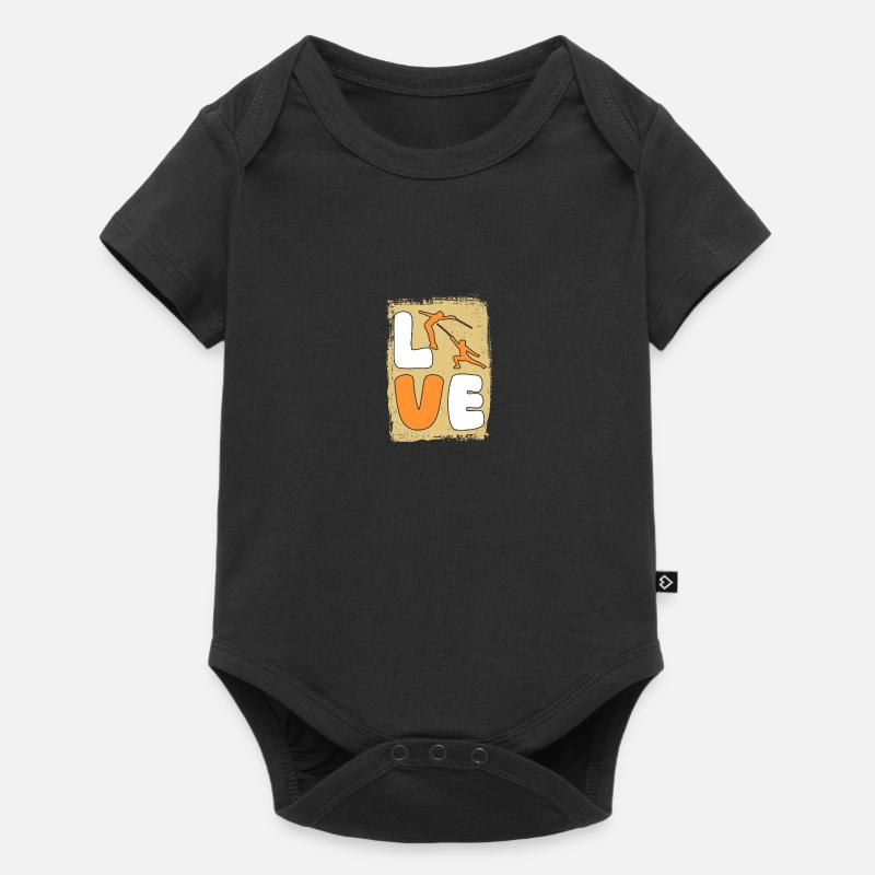 Fechter Fechten - Baby Premium Kurzarmbody - Schwarz