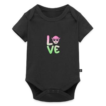 Shepherd Sheep - Baby Premium short-sleeve bodysuit - black - Front